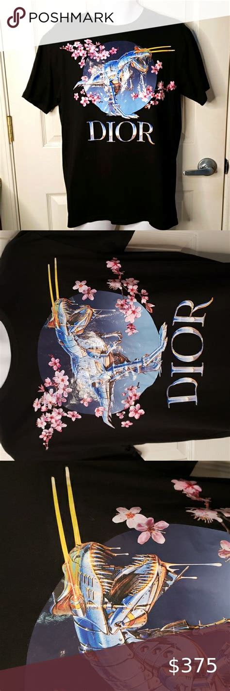 dior sayorama tshirt|dior sorayama cherry blossom shirt.